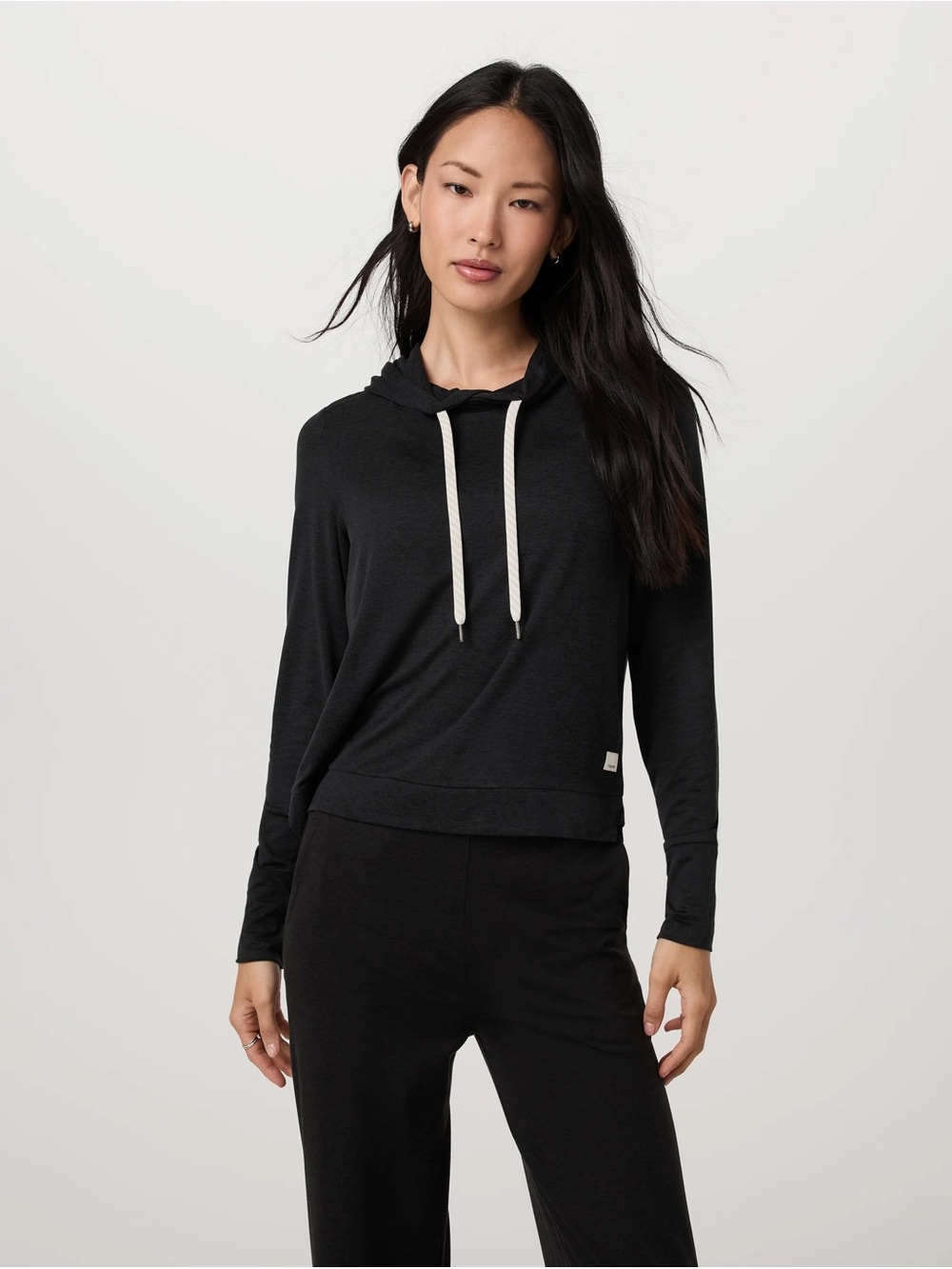 Vuori Halo Essential Hoodie - Black - Size XL